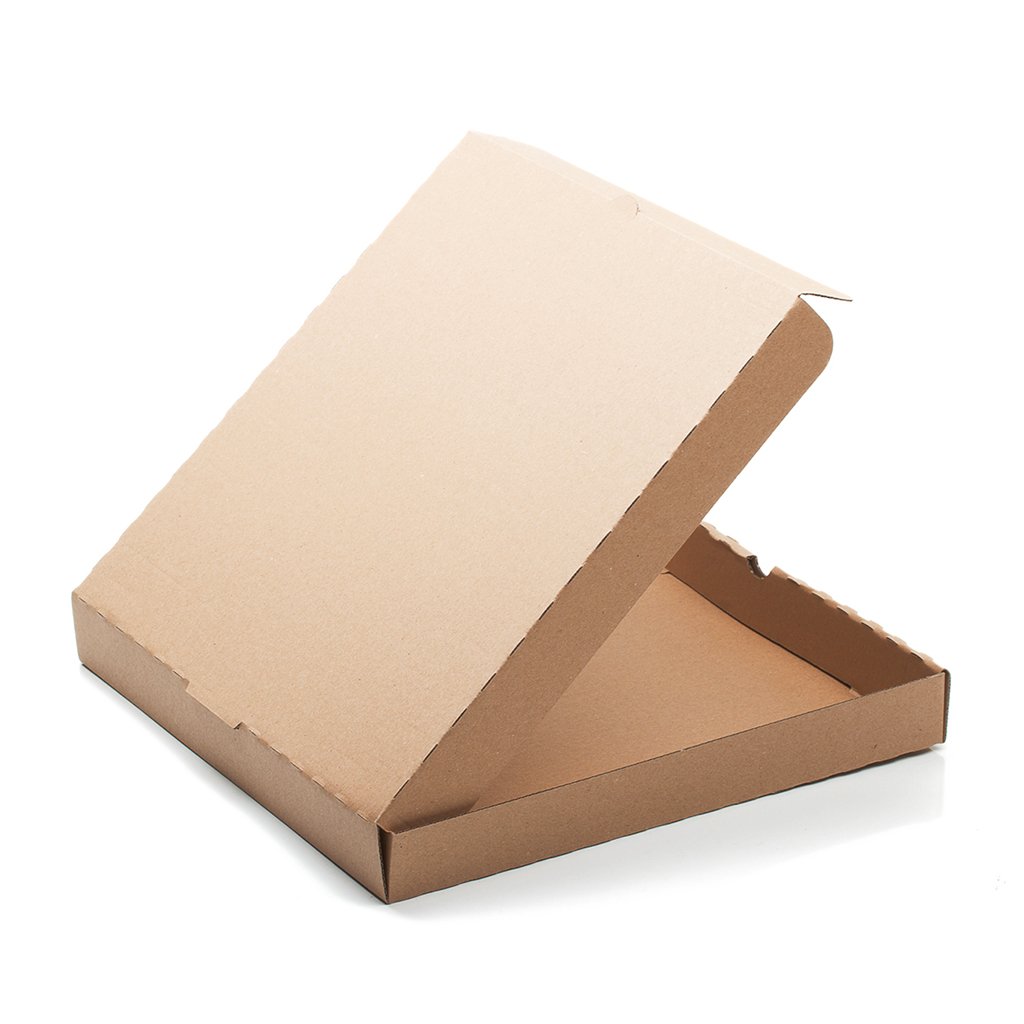 Коробка для пиццы 30*30*4 см, бурая (100 шт/уп)