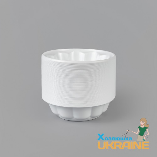Креманка пластиковая белая, PP (100 шт/уп)