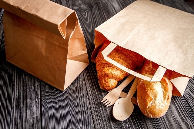 Крафтовые пакеты для хлеба